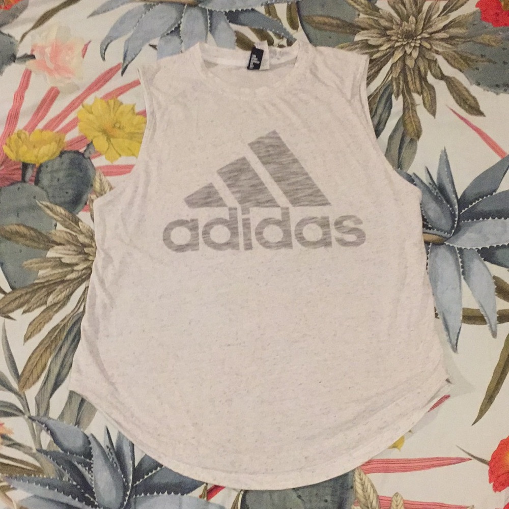 Adidas LARGE workout tank - winners muscle tank